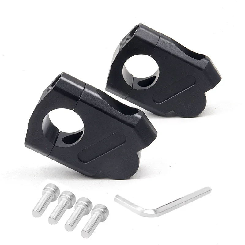 Universal 28mm Clamp Adapter For Kawasaki Suzuki Yamaha Honda BMW R1300GS 1250GS R1200GS R1200R Motorcycle Handlebar Risers