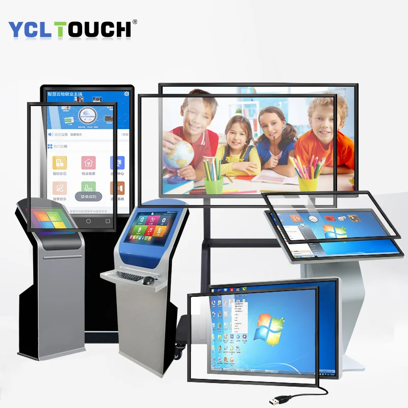 

The YCLTOUCH 49-inch plug and play infrared touch frame supports customization to any size