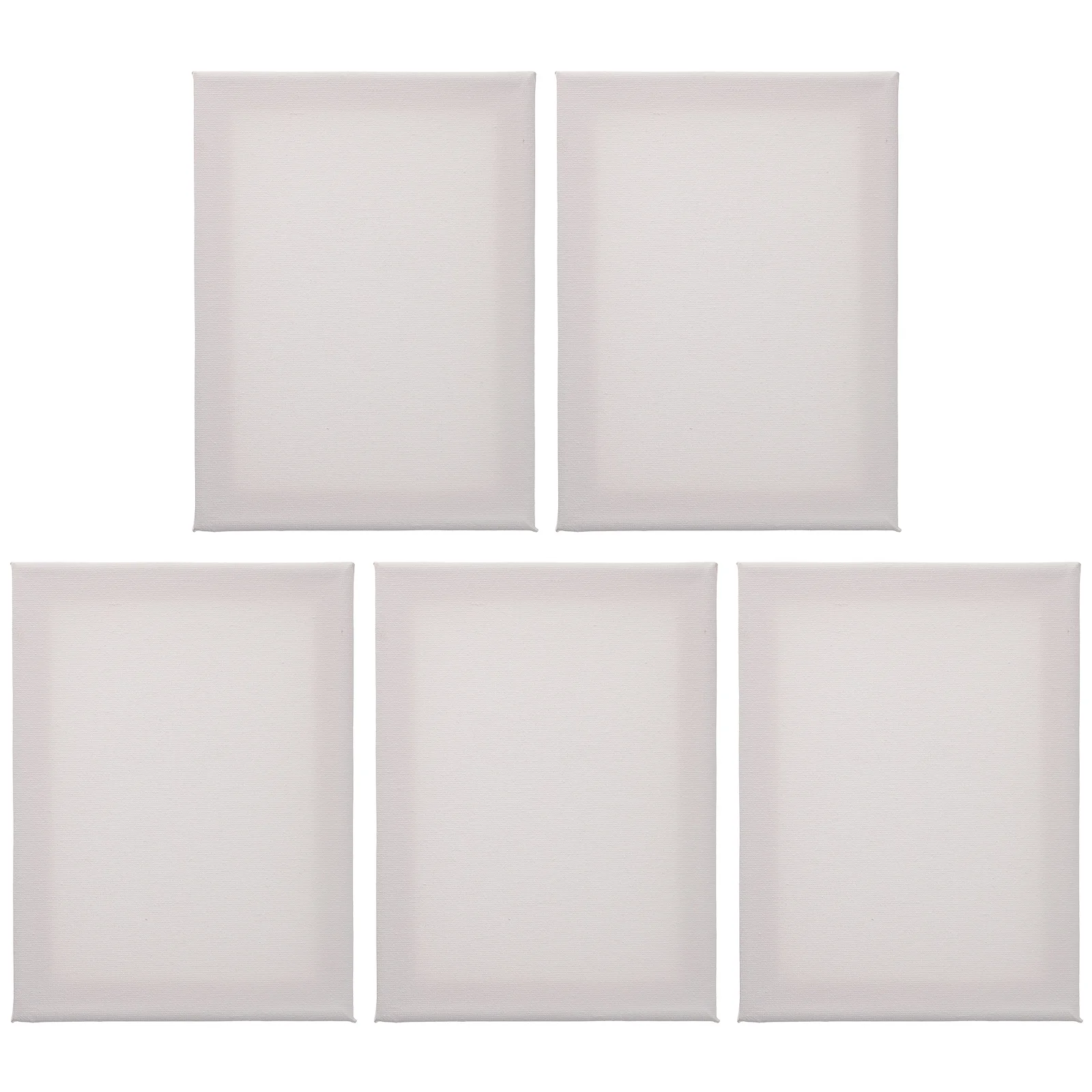 

5 Pcs Primer Blank Canvas Child Canvases for Painting Easel Pouring Supplies