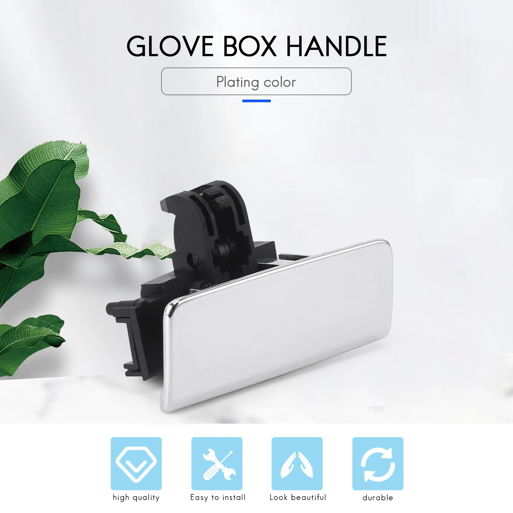 フィアットグランデプント用リッドハンドル、カラーグローブボックス、新品およびRhd、735450126