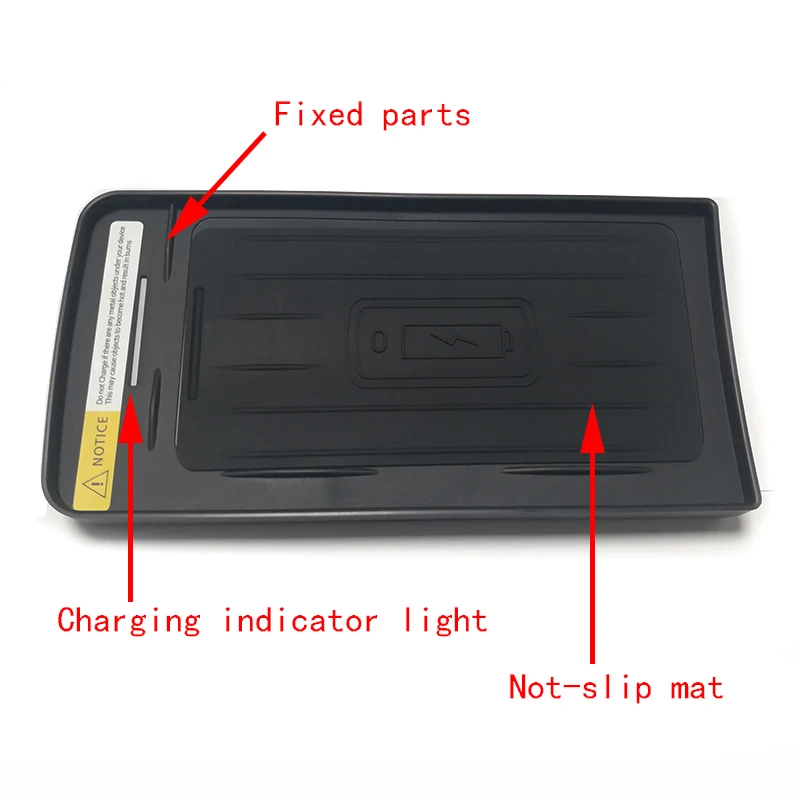 Car wireless charger for Land Rover Range Rover Sport 2018 2019 2020 2021 15w fast phone charger charging pad charging holder