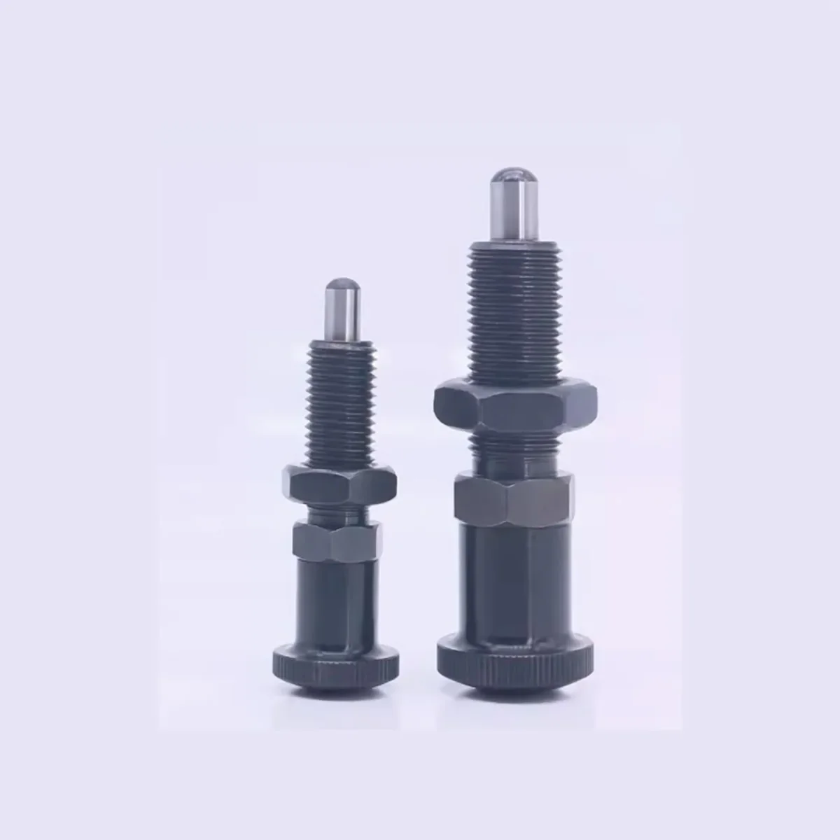 Long Style Stainless Steel Indexing Plunger, Spring Reset Fine Pitch Positioning Pin SXPKL