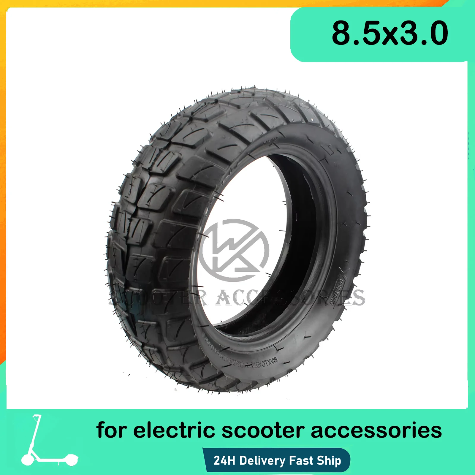 Electric Scooters Tires 8.5x3 8.5 Inch Pneumatic Tyres for Zero 8 Zero 9 VSETT 8 VSETT 9 KuKirin G2 Pro E-Scooter