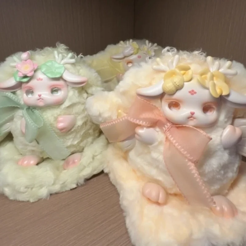 

Подлинная серия Loloan Blooming Deer, слепая коробка, кавайные виниловые куклы с лицом, украшение для девочек, милая кукла, загадочная коробка, подарок на день рождения, игрушка