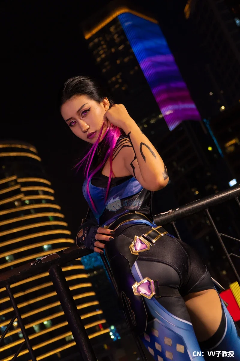 CosplayGame Valorant Reyna Costume Cosplay Scarpe parrucca Zyanya Mondragón Cosplay Gioco di ruolo Uniforme Festa di carnevale di Halloween