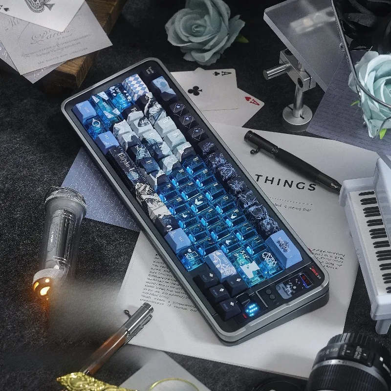 poker-anime-keycaps-set-custom-pc-pbt-sublimation-keyboard-caps-cherry-profile-keycaps-for-mechanical-keyboard-accessories-gift