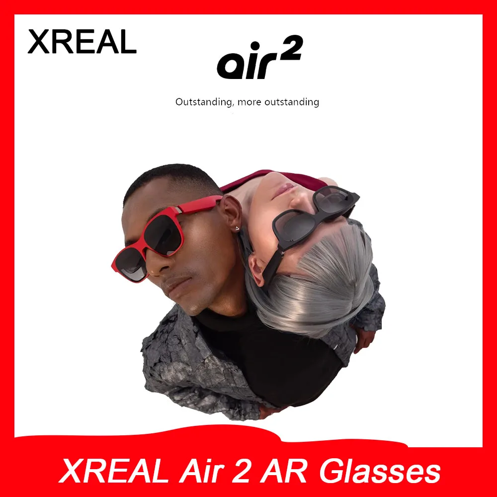 

XREAL Air 2 Smart AR Glasses Portable Micro-OLED Screen Sony 2023 Micro OLED Screen Direct Connected Gaming None VR Glasse