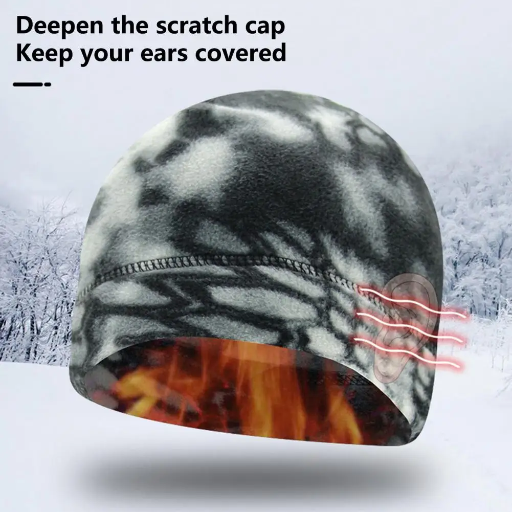 Winter Kappe Fabulous Komfortable Touch Leichte Erwachsene Männer Frauen Winter Camouflage Beanie für Outdoor