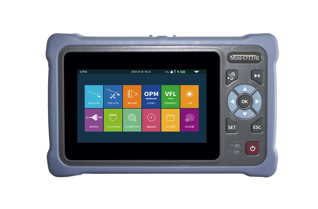 工場価格 光パワーメータ付きテスター VFL 光ファイバー FTTH NK4000D シングルモード スマートマイクロOTDR