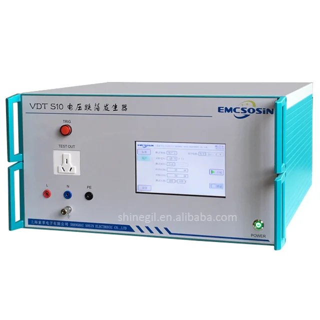 EMC Test IEC 61000-4-11 Voltage Dips/ Sag Generator