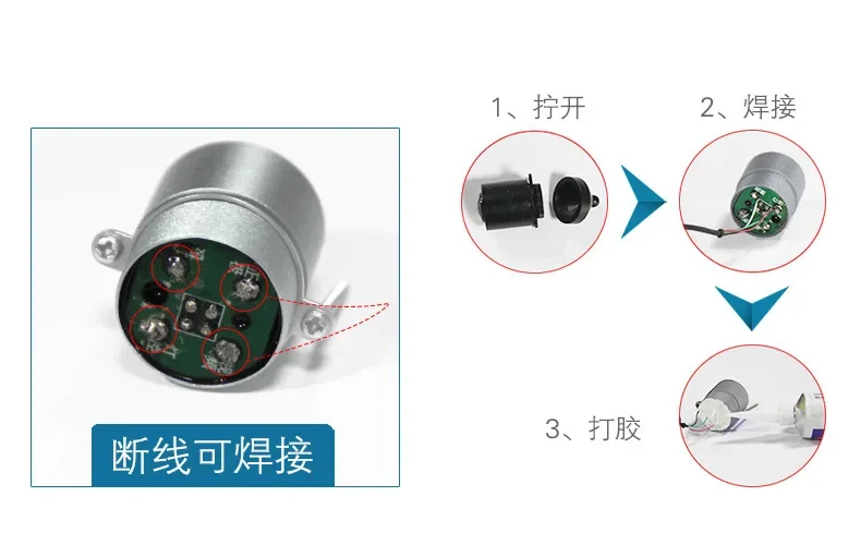 Vídeo de Pesca Subaquática HD de 5 polegadas com Ângulo Amplo de 195 Graus, com Cabo e Vara de Pesca de 3,6m e 4,5m