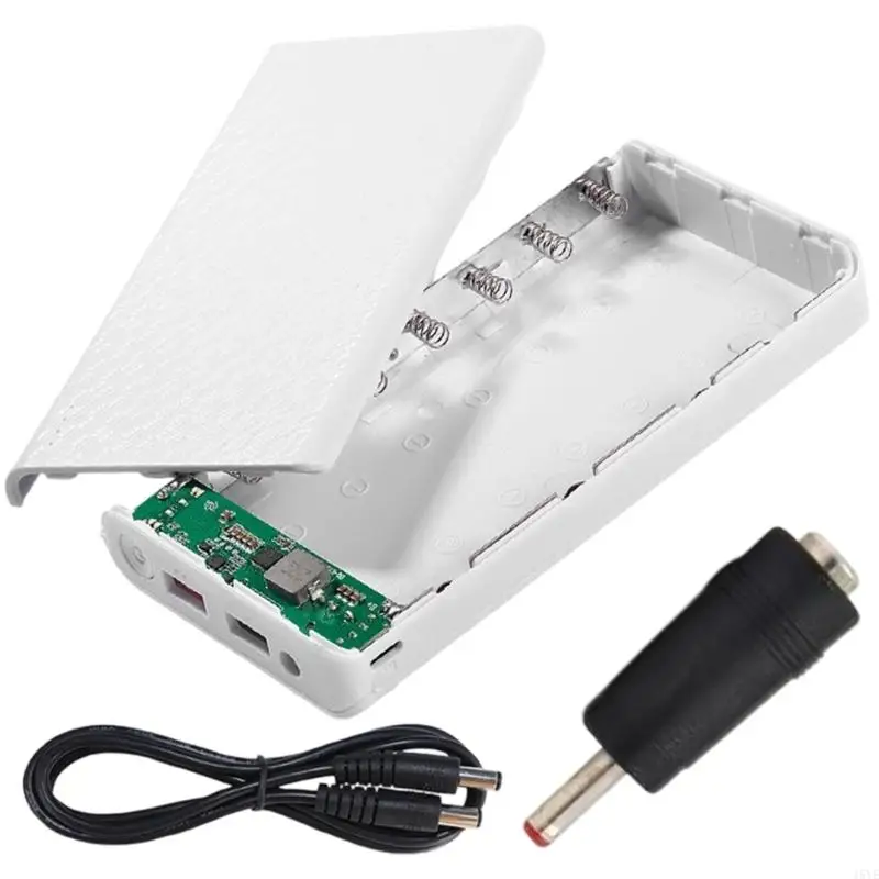  Interchangeable 7x18650 Battery Charging Case Quick Charging Capability LED Power Suitable for Various Device Support