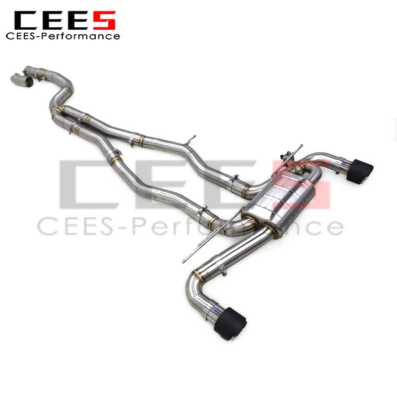

cees Valvetronic/OEM Valve Escape Car Exhaust Muffler for Toyota Supra A90 3.0T 2020-2023 SS304 Catback Exhaust System