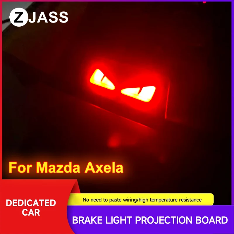 

Customizable Car Brake Tail Light Sticker Personality Demon Eyes For Mazda Axela Auto Warning Light Sticker ﻿