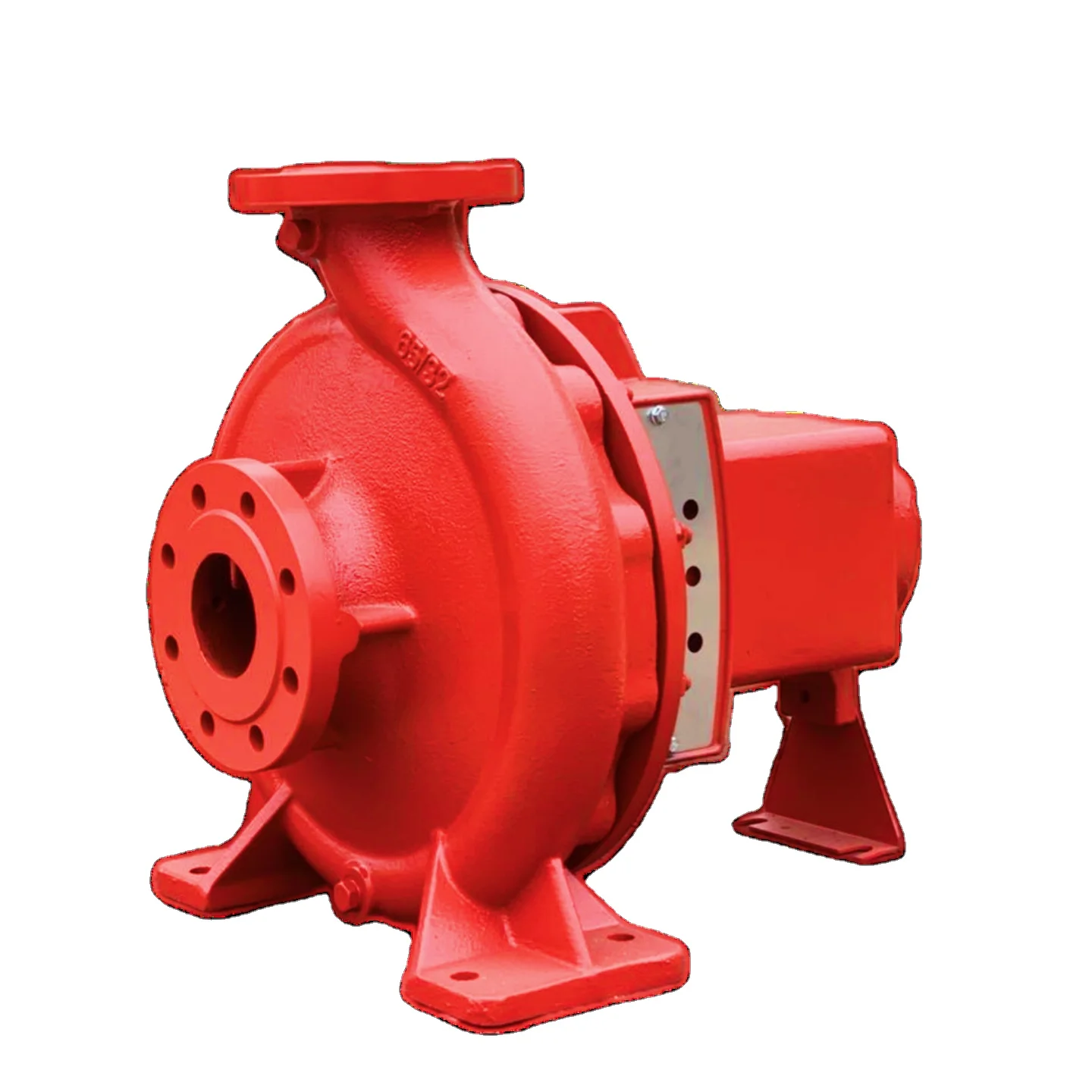 Motor-Powered High-Pressure Stainless Steel Centrifugal Fire Pump Set Suction Theory Water &  Engine Driven Fire Fighting