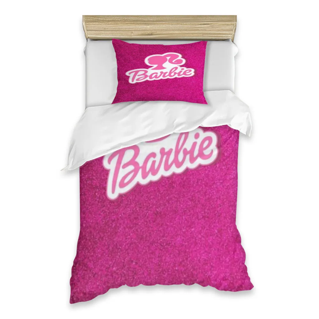 

Barbie Hot Pink Barbie Hot Pink Bed Sheets Set Comforter Quilt Cover Duvets Single Bedding