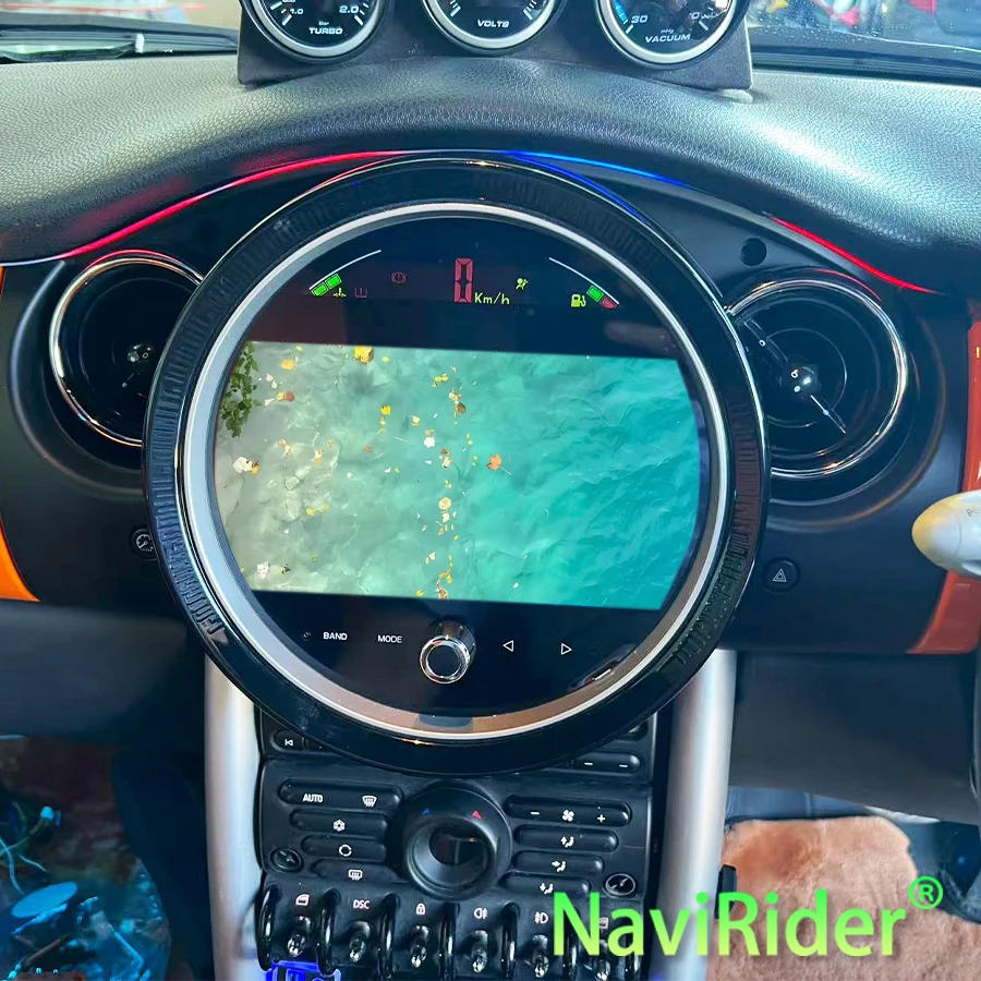 Radio para Auto Android con Carplay, Reproductor Multimedia, GPS, Navegación, Pantalla Táctil y Bluetooth para BMW Mini Cooper R50 R52 2003-2007