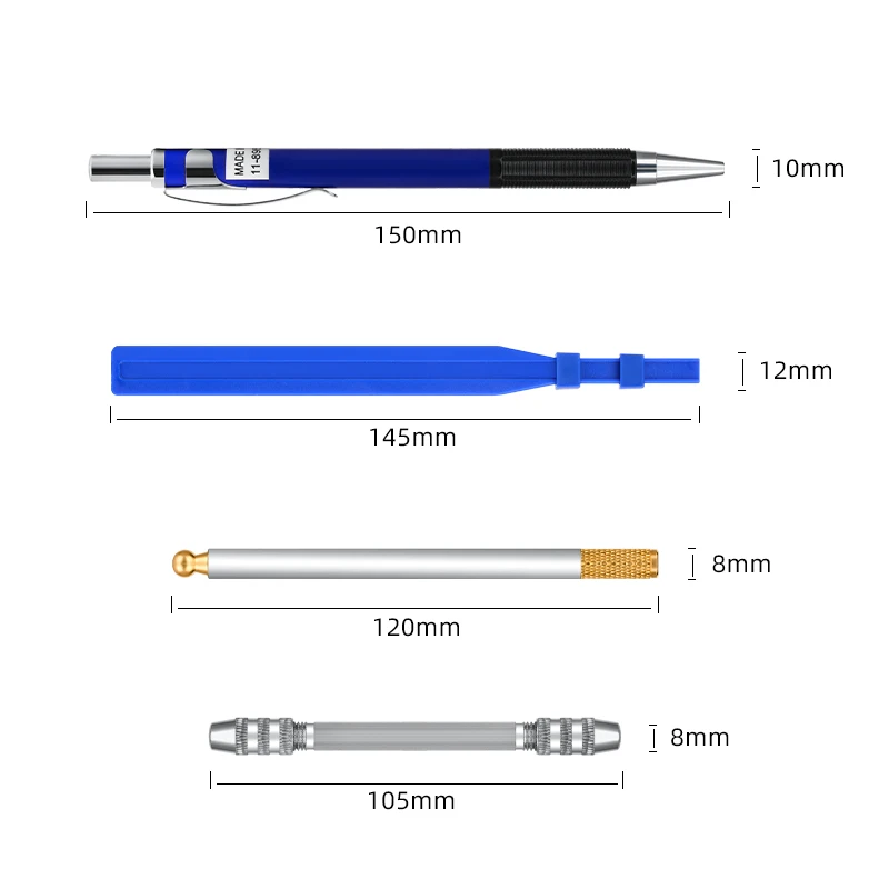 Poignée de support de pince de pierre à huile en fibre de céramique, pierre à aiguiser de polissage Bellstone, pinces, 1x4, 3x13, diamètre 2mm, 1004/1010