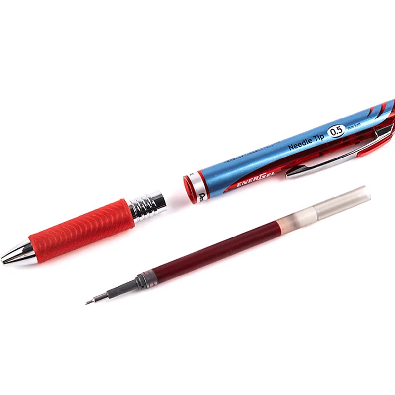 1 Pentel ENERGEL X Đổ Đầu Kim LRN5 Gel Nạp Mực In Phù Hợp Cho BLN75/105 0.5 Mm Màu Đen/Xanh Dương/Đỏ