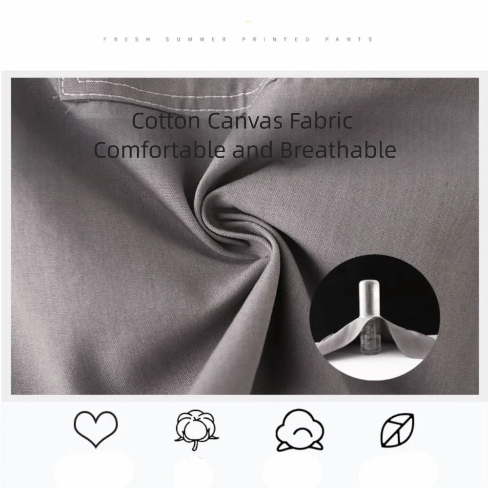 

New Thicken Kitchen Aprons Canvas Multi-pocket Chef Work Apron Durable Breathable Barista Apron Gardening