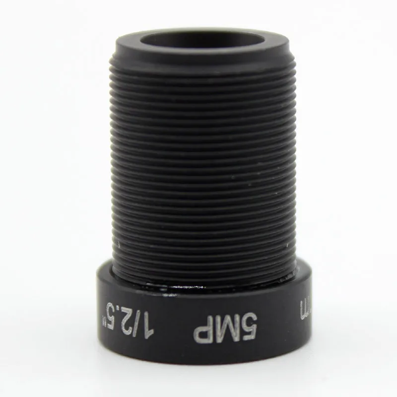 5MP HD 6mm M12 IR Board CCTV Lens for IP Cameras 70° View Angle F1.2 Aperture 1/2.5