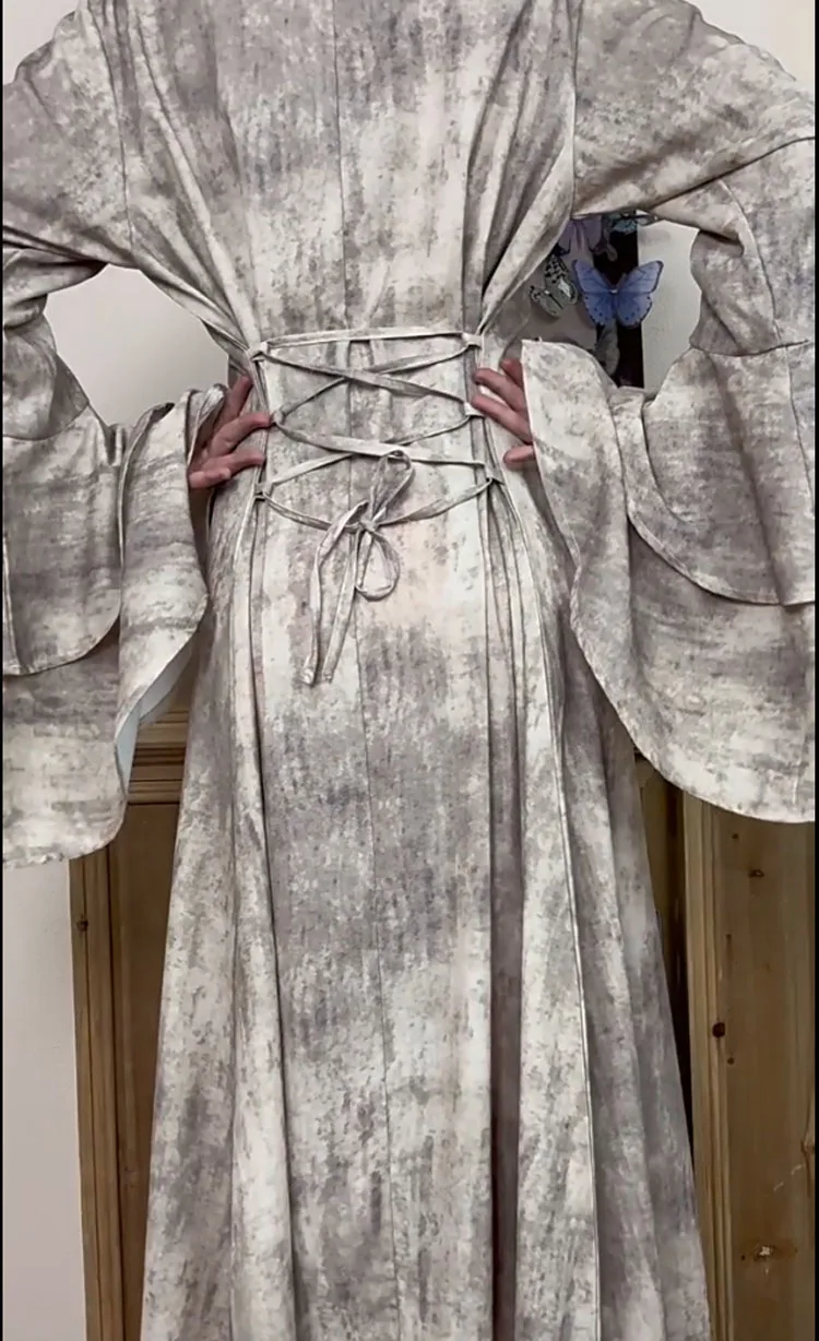 

Dubai Abaya Women Flare Sleeve Maxi Dress Muslim Abayas Kaftan Jalabiya Islamic Clothing Morocco Caftan Kebaya Arab Robe Turkey