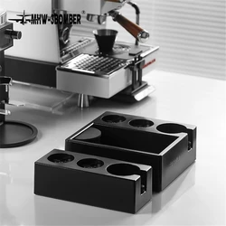 Coffee portafilter Tamper Holder Espresso Tamper Mat Stand ABS Cafe Tools Knock Box Slag Box Coffee Accessories for Barista