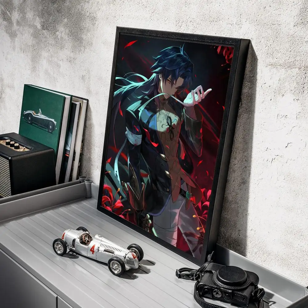 1pc Honkai star Rail Blade Poster Paper Print Home Bedroom Entrance Bar Cafe Art Painting Decoration