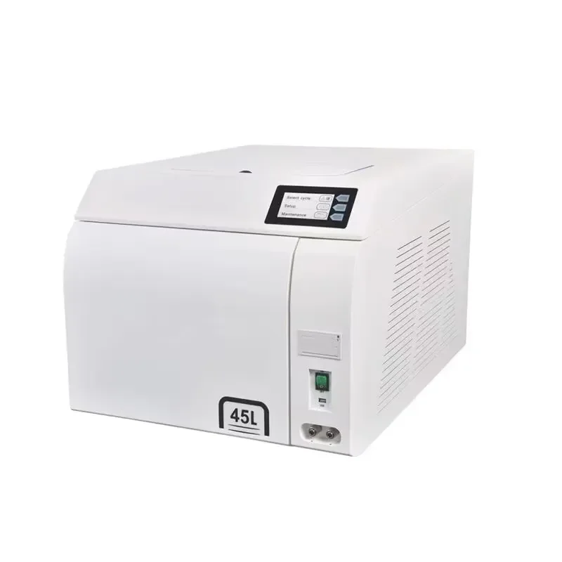 45L Steam Sterilizer with Hydraulic Vacuum Pump for Dental and Laboratory Applications Innovative and Powerful New Design