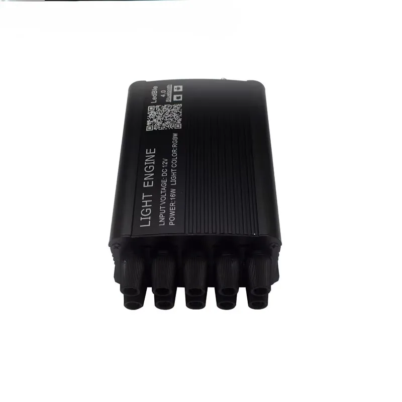 APP Control 16W RGB LED Light Engine With 5W Shooting Stars Fiber Optic Engine 2 In 1 Light Kit + PMMA Fiber Optic Cable