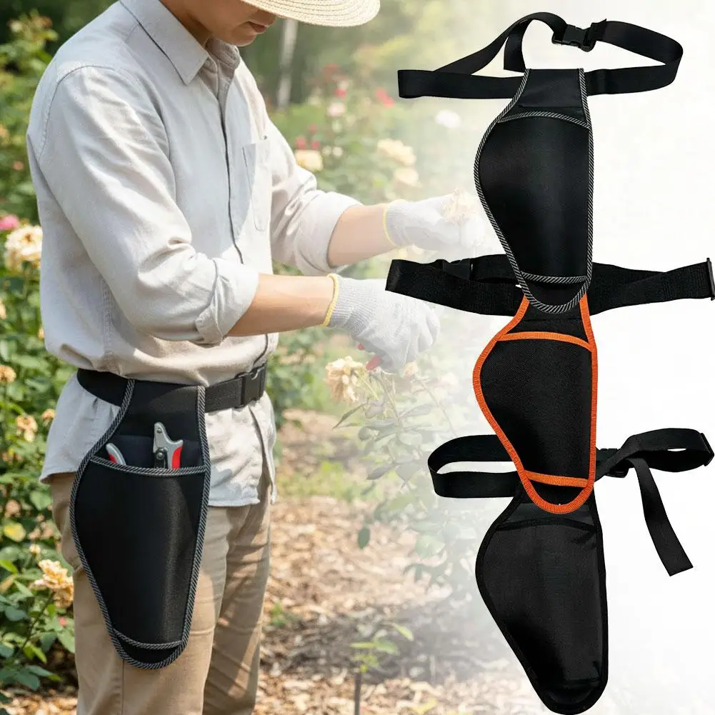 Hard Shell Electric Scissors Storage Bag Portable Garden Tool Organizer Large Pockets Gardening Equipment Storage Pouch
