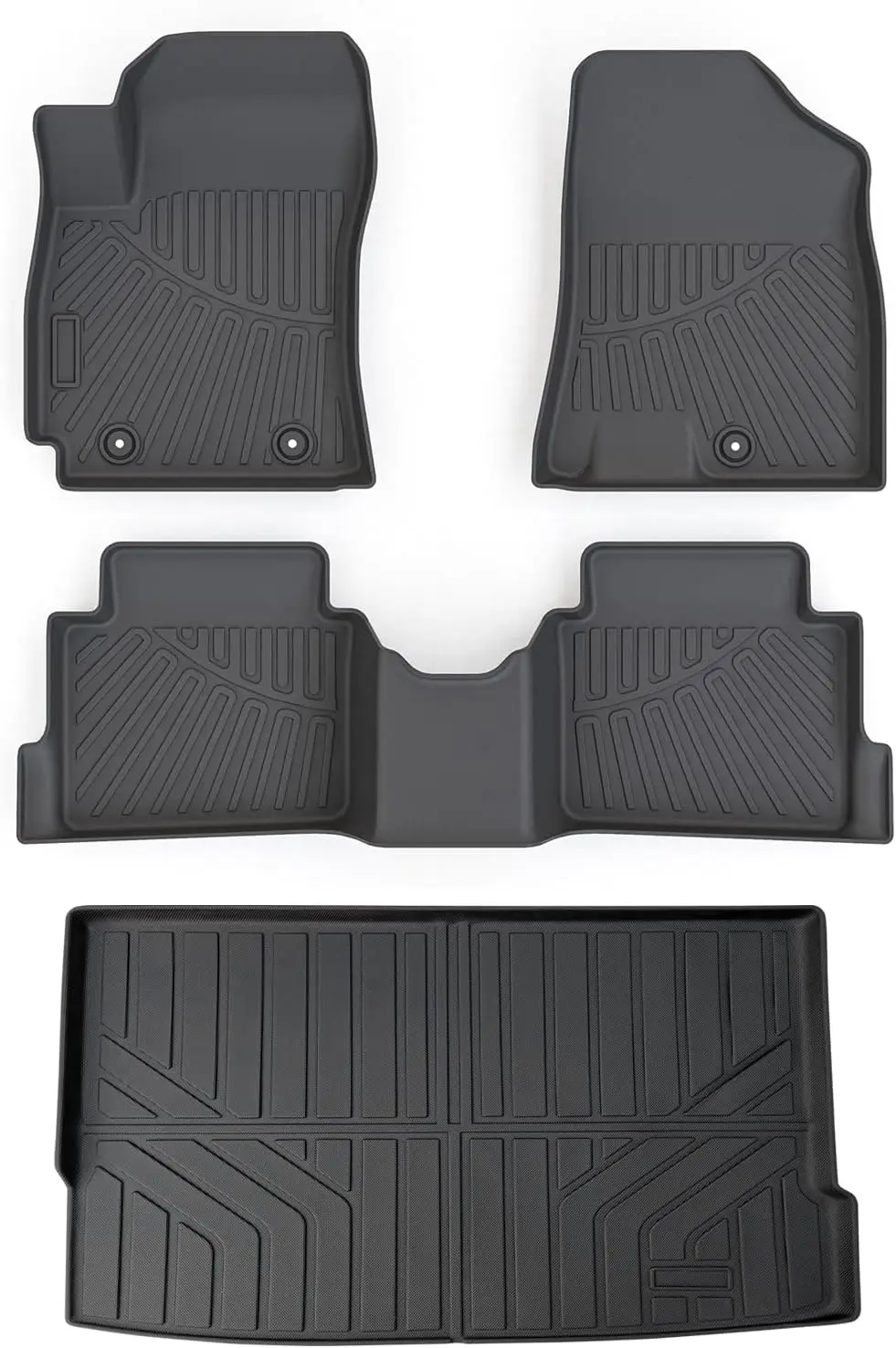 

Всепогодные коврики из TPE и защита багажника для Hyundai Kona 2024-2026 (модели без электропривода) - Прочные аксессуары