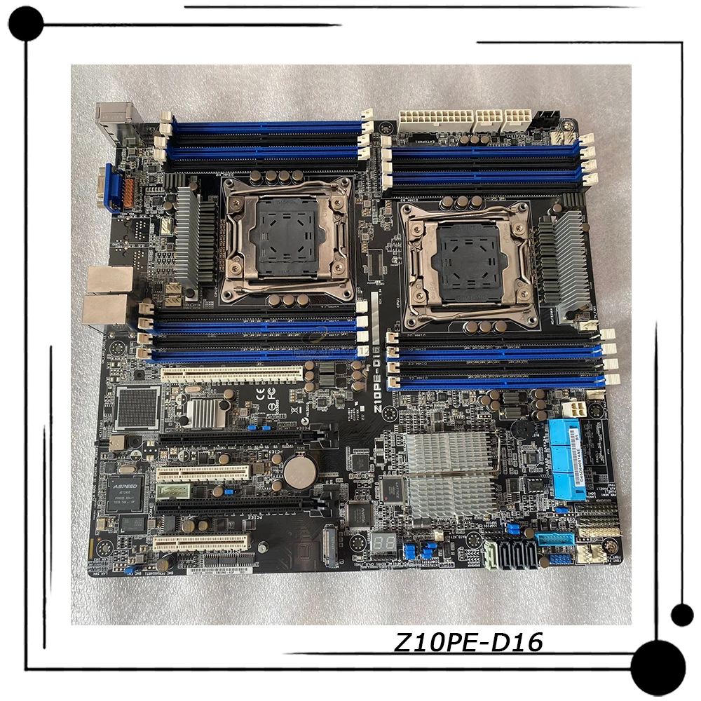 

Z10PE-D16 For ASUS Dual-socket Server Motherboard Intel C612 Socket 2011 Support Xeon E5-2600 V3 Series 100% Tested Fast Ship