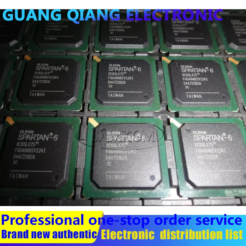 1PCS XC6SLX75-3FGG484C IC FPGA 280 I/O 484FBGA