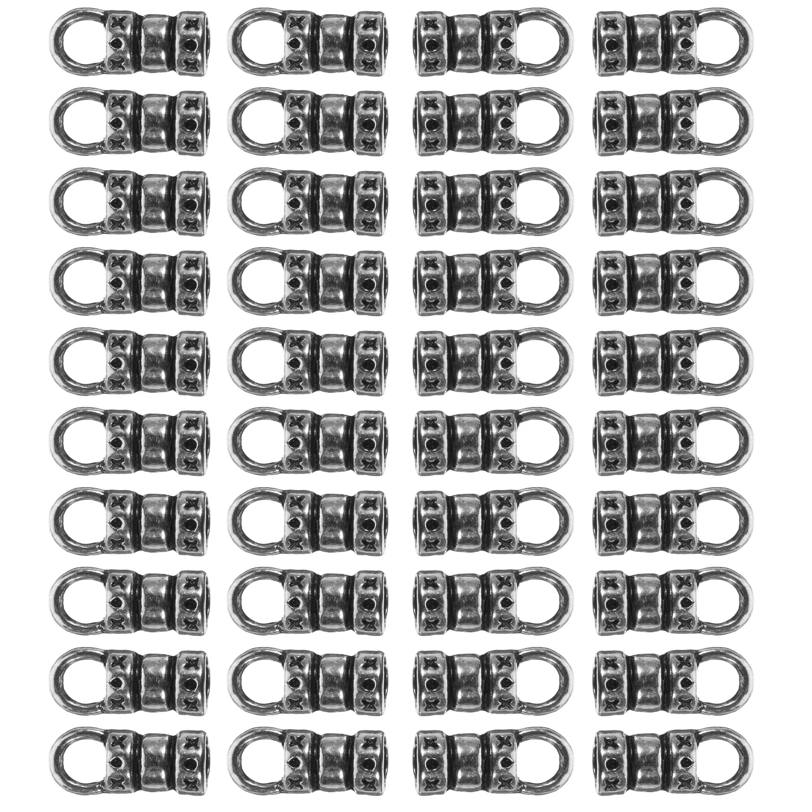 

100pcs Retro Bucket Necklace Clasp Alloy Buckle DIY Bracelet Making Supplies Jewelry Components Repair Findings