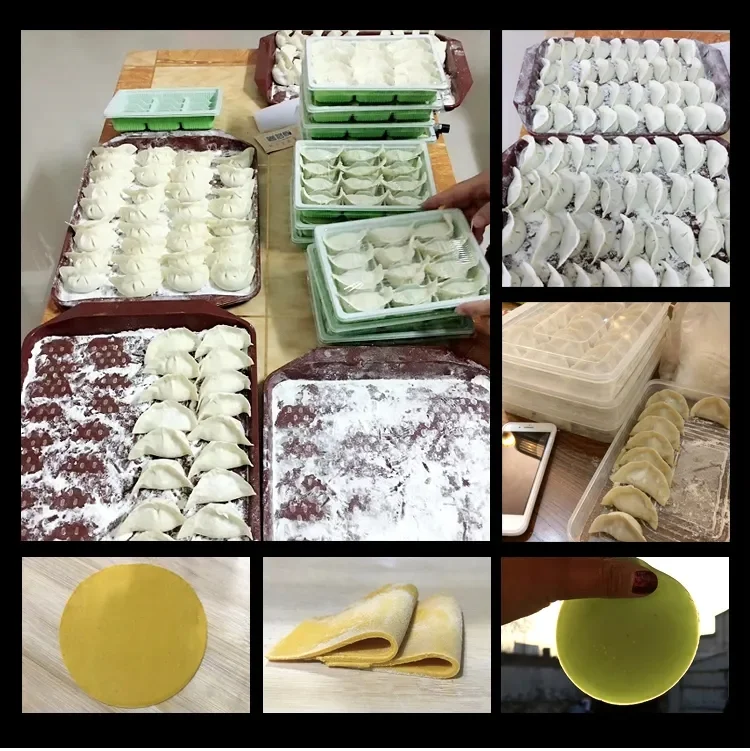 Small Flour Tortilla Roti Chapati Arabic Pita Bread Samosa Empanada Disc Dough Dumpling Wrapper Making Machine