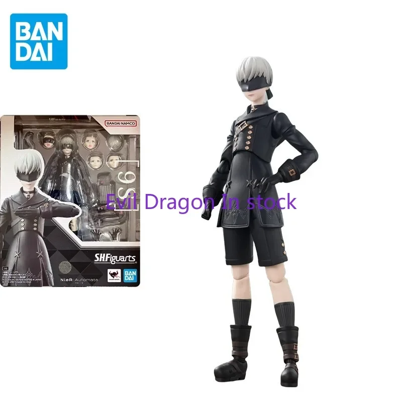 

Оригинальная фигурка Bandai NieR:Automata SHF NieR:Automata Ver1.1a 9S, Коллекционная модель, подарок для детей