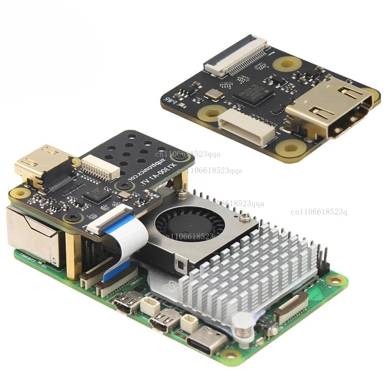 X1300 X1300-A2 for Raspberry Pi 5 HDMI to CSI-2 Module 1080P@60fp Audio Video