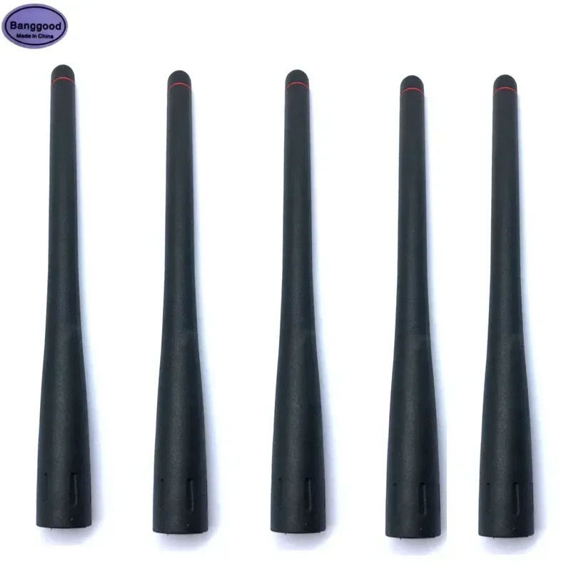 Lot 5PCS Banggood VHF 136-174MHz SMA Male Antenna For ICOM IC-F50 IC-F50V IC-F51 IC-F51V IC-F51ATEX FA-S62VS Radio Walkie Talkie