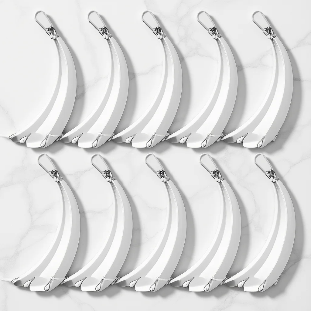 10pcs Plant Light Hanging Rope 1Mm Thick 300Mm Long Stainless Steel Durable Lightweight For Grow Lamp Hanging Kit Rope Wire