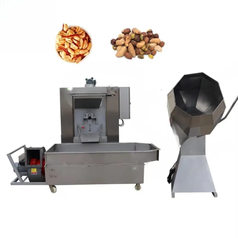 High Capacity Popular Pistachio Hazelnut Roasting Line Flavoring Machine Seasoned Snacks Maker