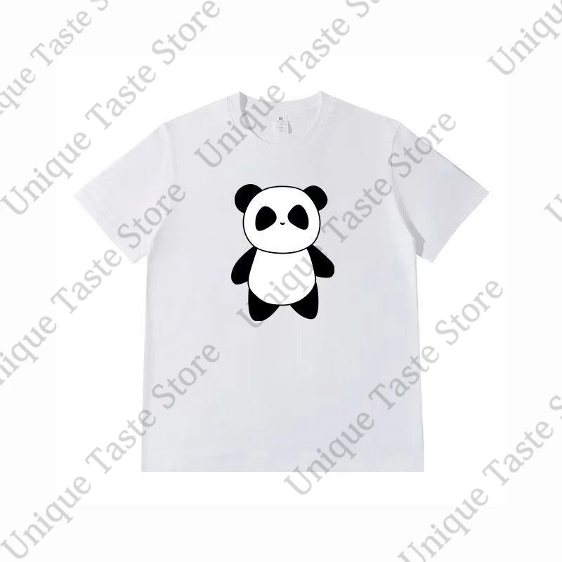 ‌You And I Are Polar Opposites T Shirt Miyu Same Cute Panda Print T-shirt ‌Seihantai Na Kimi To Boku Cotton Short Sleeve Tee Top