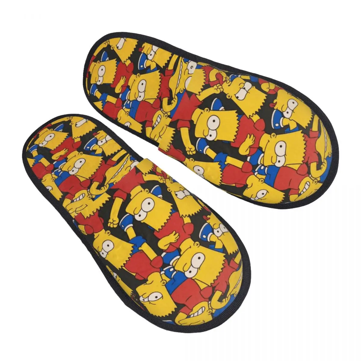 

Мягкие тапочки с эффектом памяти из пены с мультяшным принтом Симпсонов, женские, для дома и спальни
