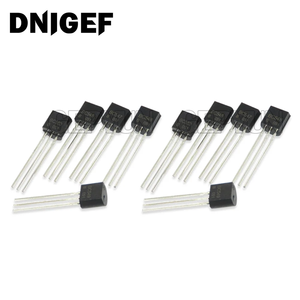 50PCS BC549C TO-92 BC549 TO92 Transistor BC549B BC548B BC548C BC547C BC547B BC547 BC546B BC560C BC560B BC560 BC548 BC546