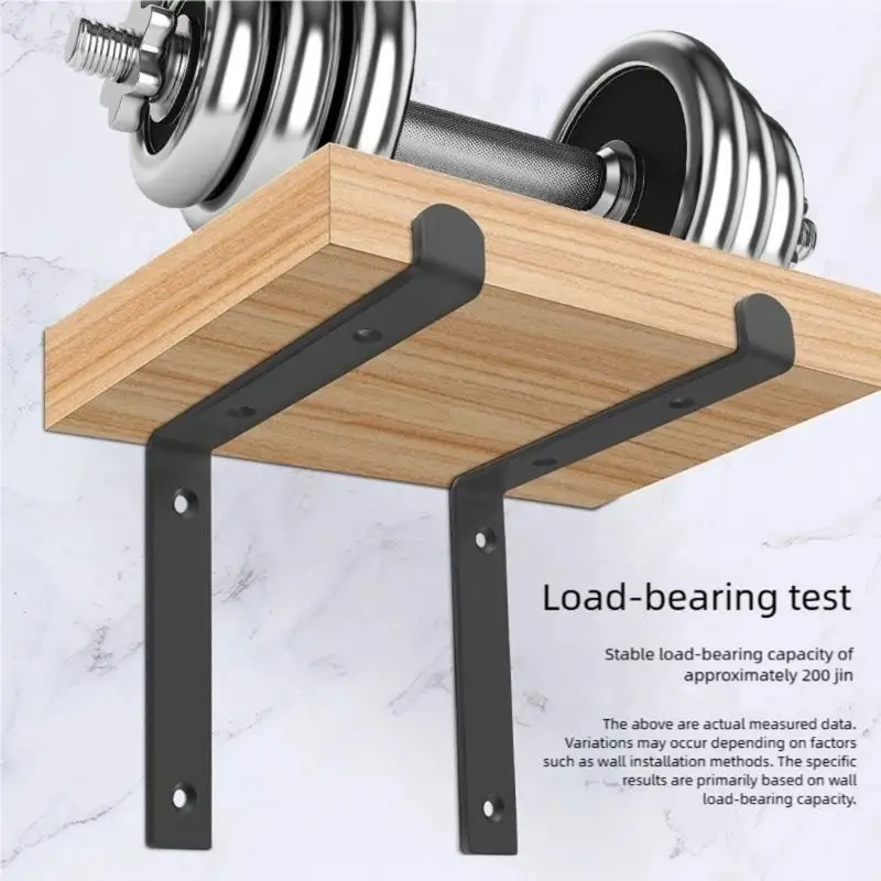 Brassets décoratifs simples support support en acier inoxydable