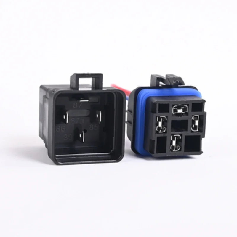 

JD2912-1H-12V Four-pin 4pin 40A Waterproof Automotive Relay Complete Set with Socket