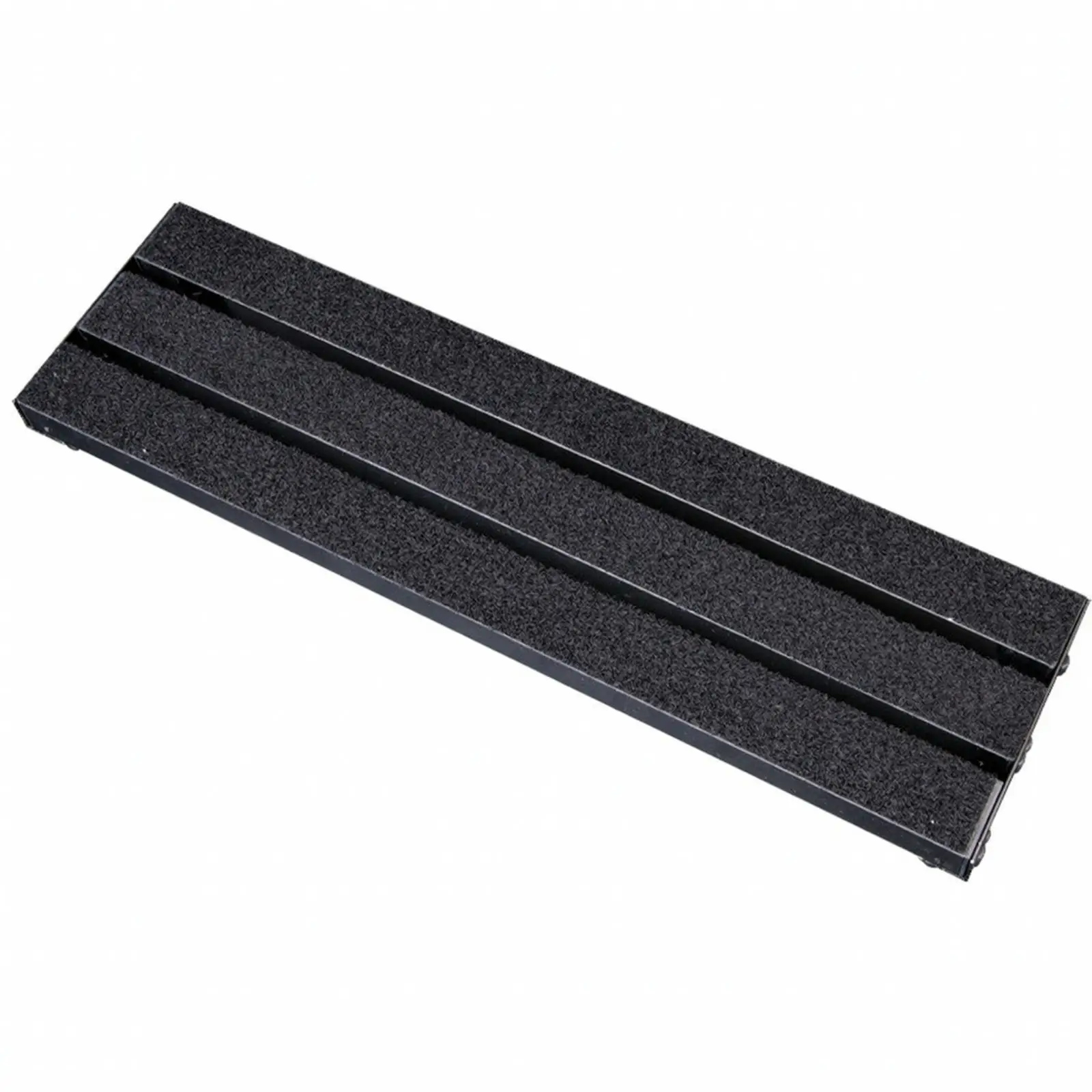 Low Profile Pedal Mounting Board for Guitar Pedals with Open Frame Design and Secure Fastening