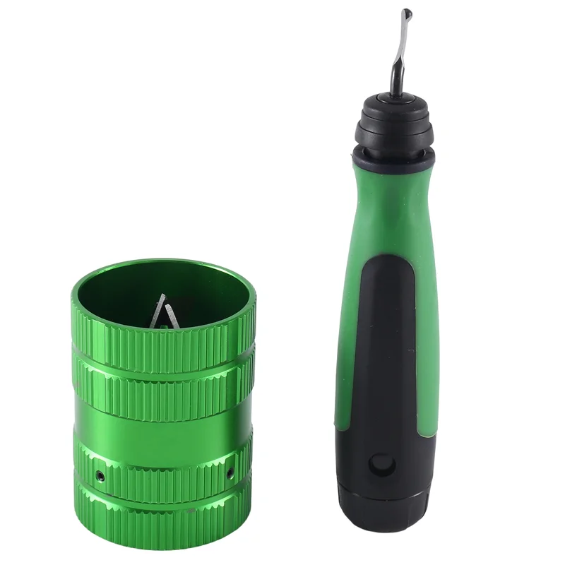 

ABHU 1Set Plumbing Tools OD 1/4 To 1-5/8 Pipe Reamer PVC And Copper Pipe Cutter Tool Metal