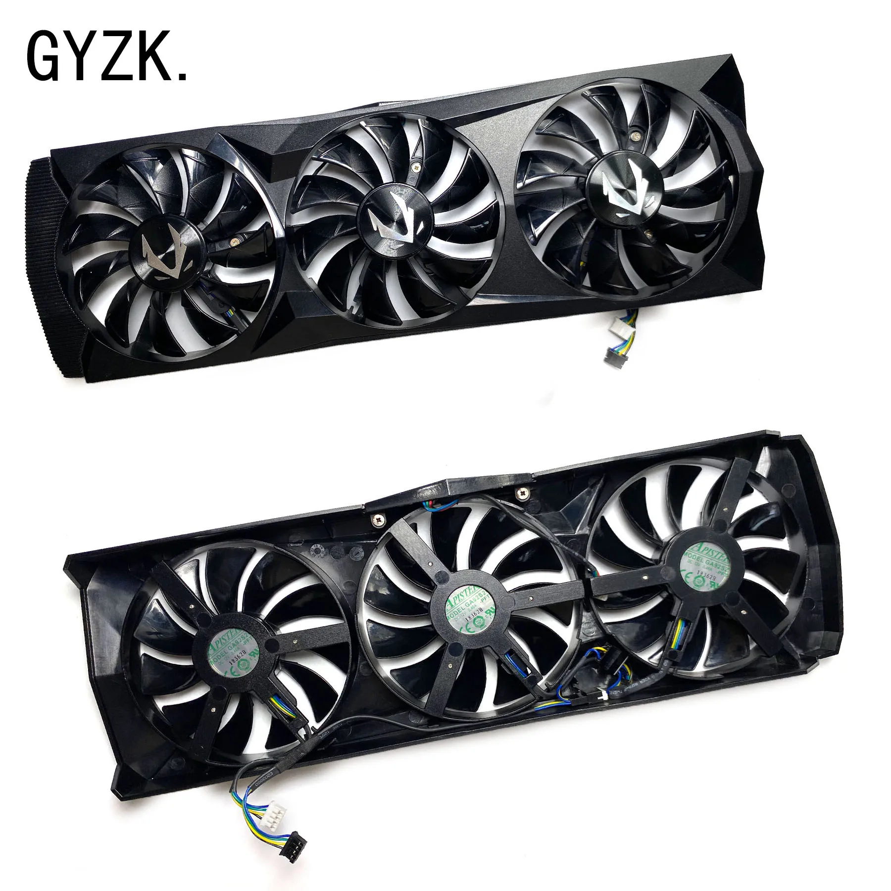 Fan Panel para Zotac Geforce Rtx2080ti Substituição de Placa Gráfica Amp Edition Novo Ga92s2u 11gb