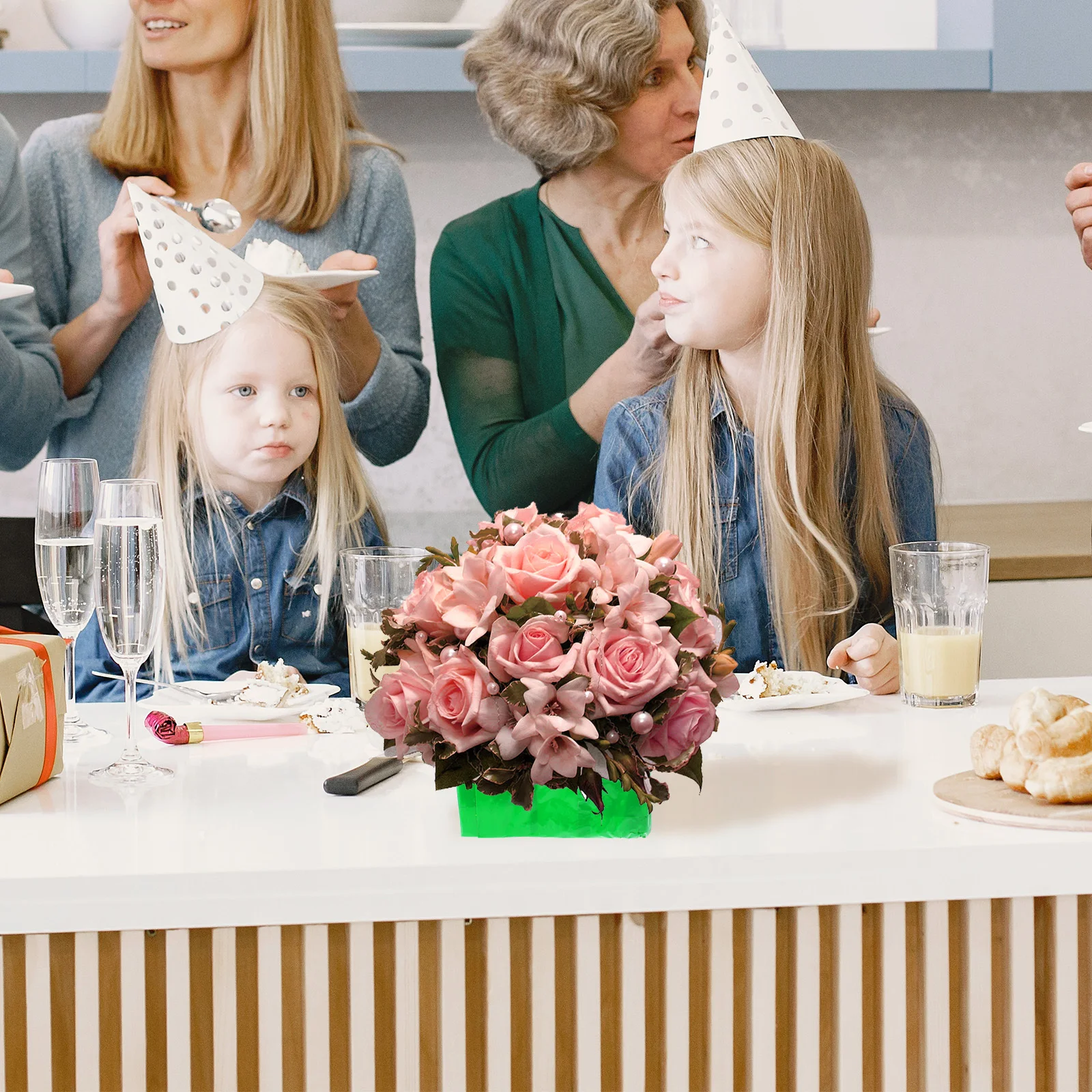 

Floral Foam Board Wedding Decoration Lifelike Flower Arrangement Base DIY Craft Supplies Durable Packing Insert